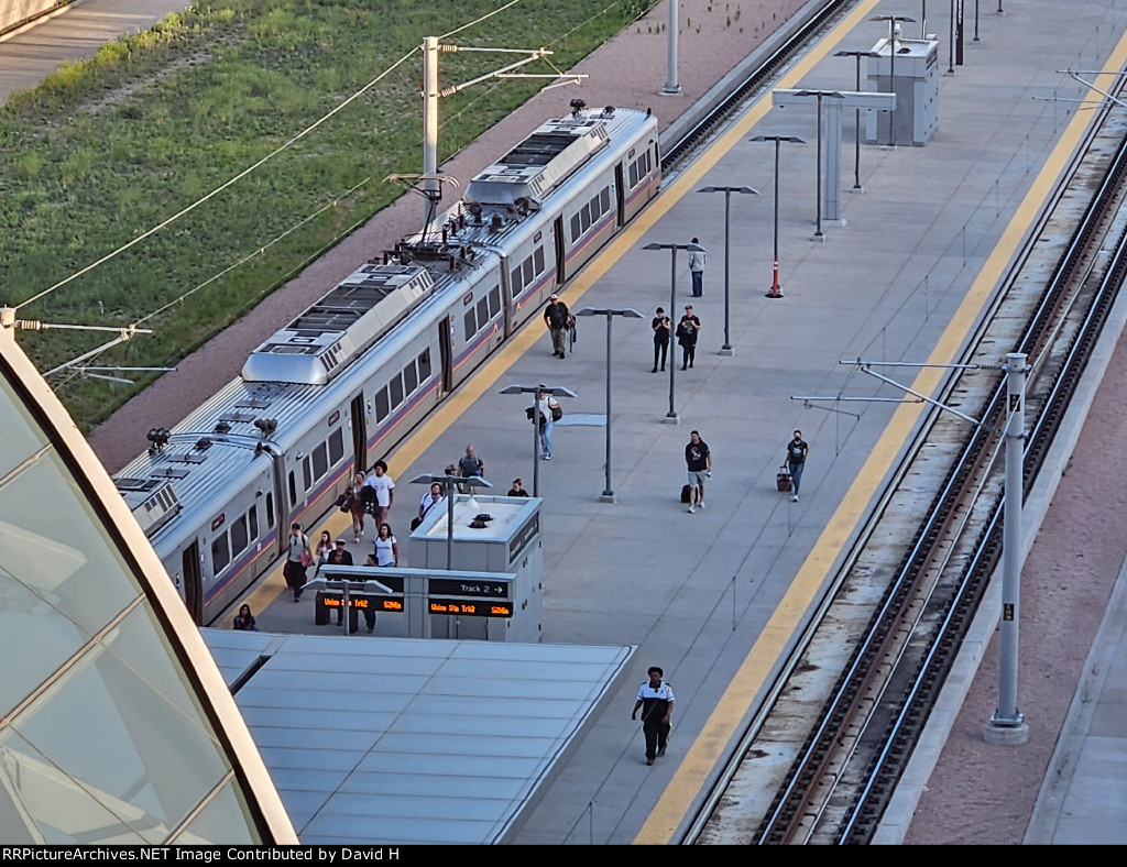 The RTD Terminal at Denver's airport